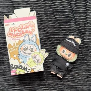 Exciting Macaron Labubu- (Green Grape) w/ Outfit